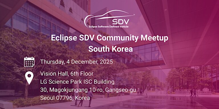 SDV Meetup South Korea