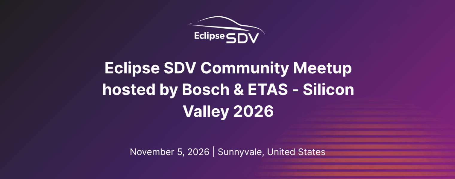 Bosch & ETAS Eclipse SDV meet up