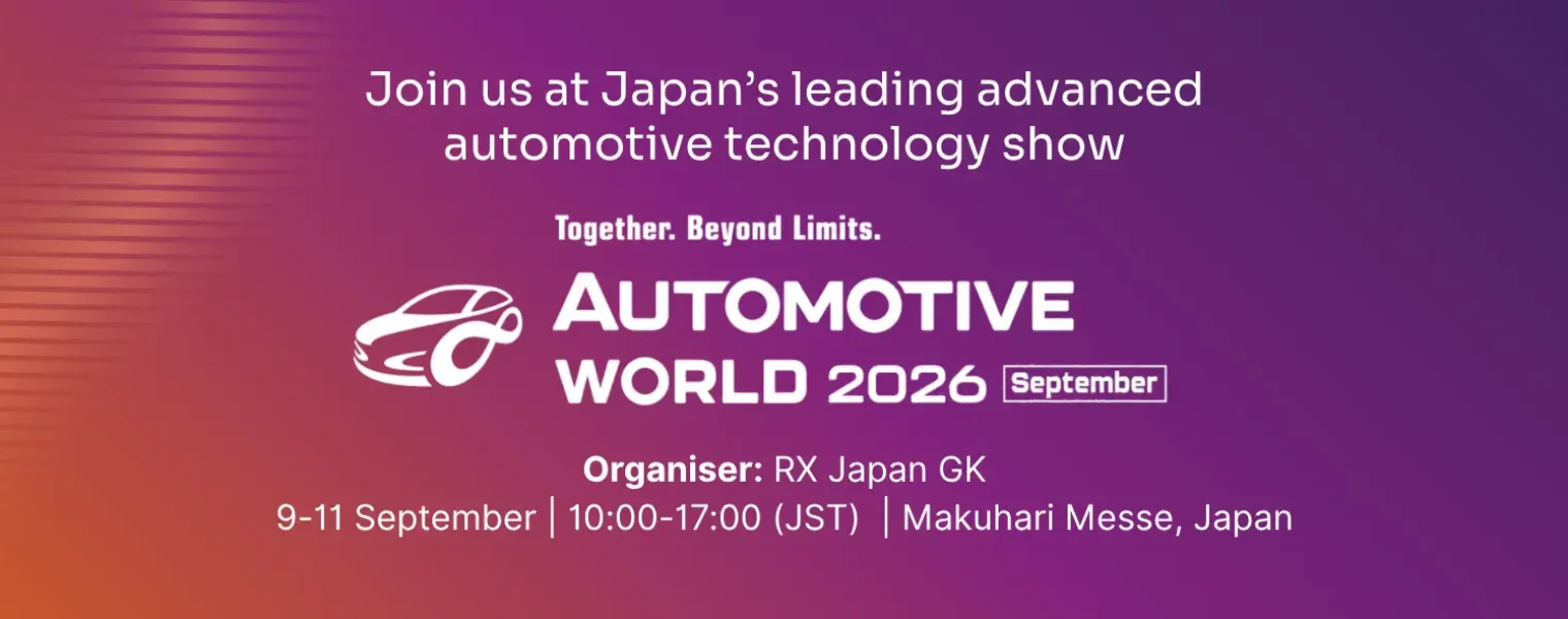 Join us at Japan’s leading advanced automotive technology show banner