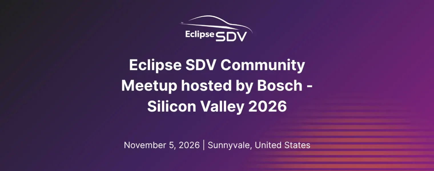 November 5 Eclipse SDV Meet up US