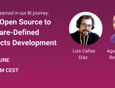Banner advertising Shifting Gears Webinar: Lessons Learned in Our BI Journey: From Open Source to Software-Defined Products Development